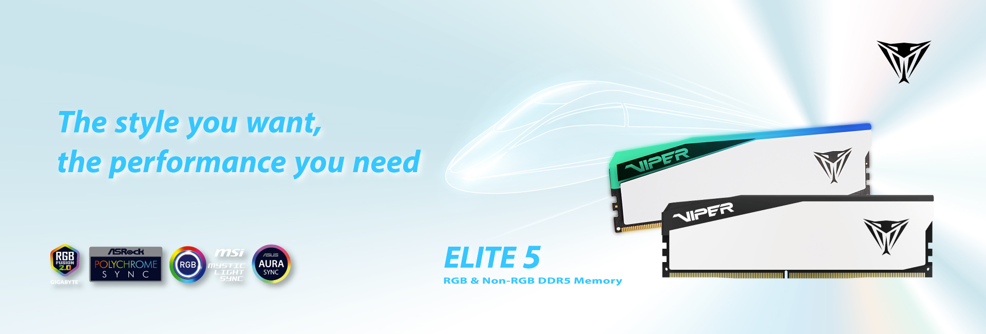 Patriot Viper Elite 5 16GB 288-Pin PC RAM DDR5 6000 CL30(PC5 48000